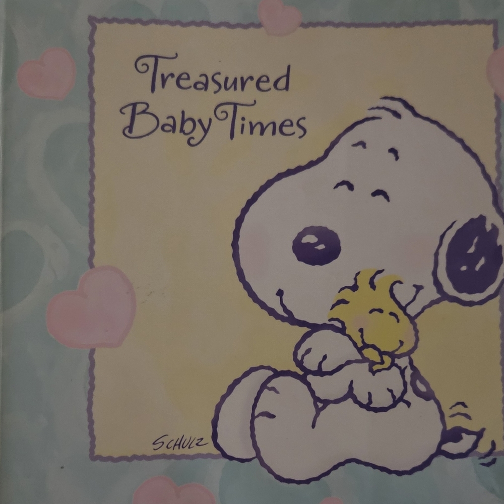 Baby keepsakes book